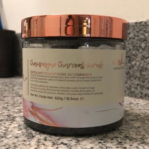 Champagne Charcoal Scrub
